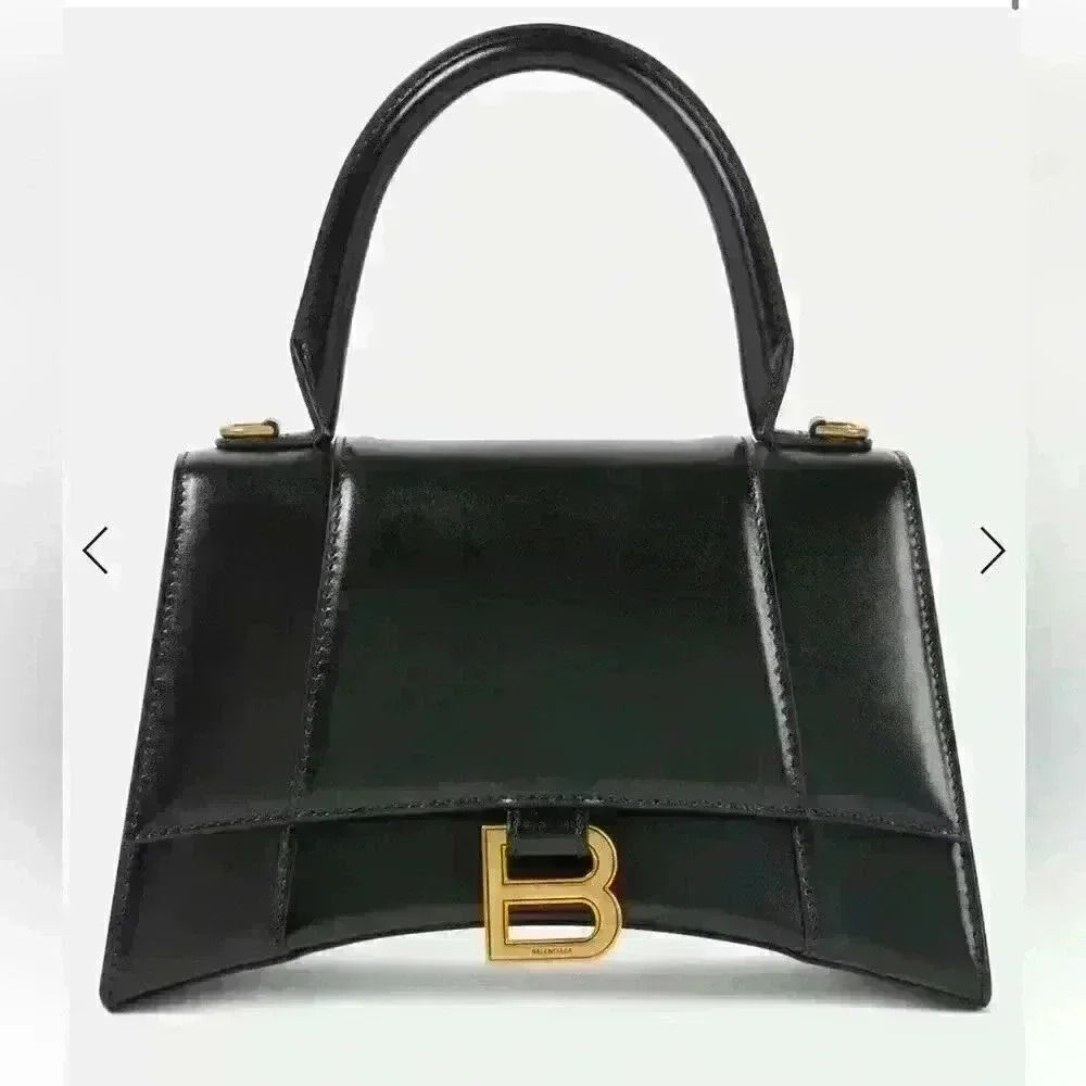 BALENCIAGA Hourglass Small leather crossbody bag